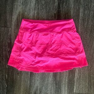 Lululemon Athletica Sonic Pink Skirt- Size 4